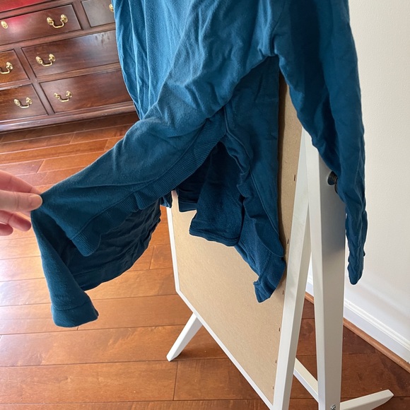 LOU & GREY Vibrant Blue Soft Cowl-neck Sweater M - Picture 2 of 6